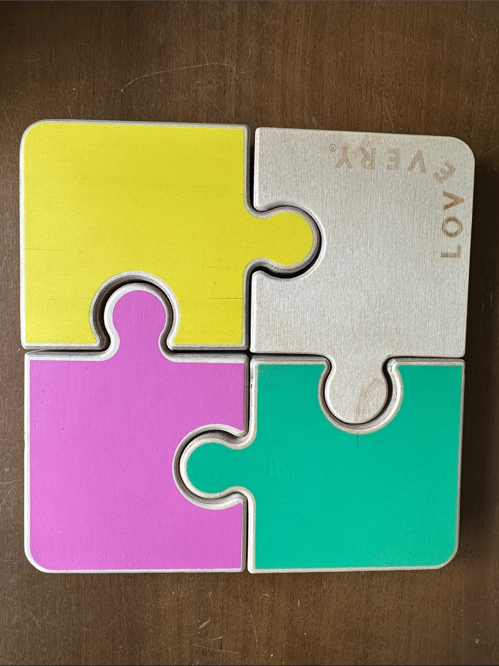Lovevery Chunky wooden jigsaws puzzle